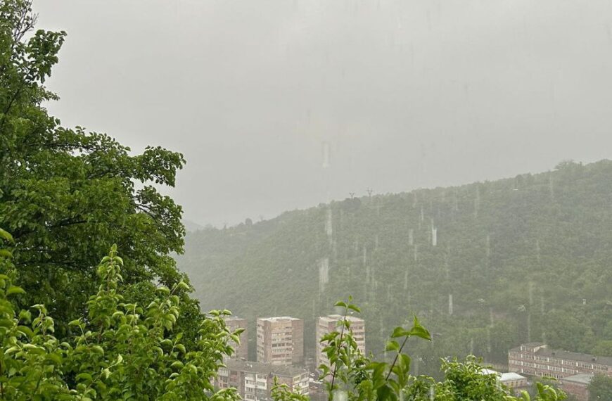 Սպասվում է անձրեւ եւ ամպրոպ