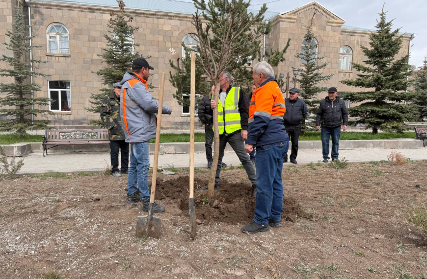 ԶՊՄԿ-ն աջակցում է Սիսիանի կանաչապատմանը